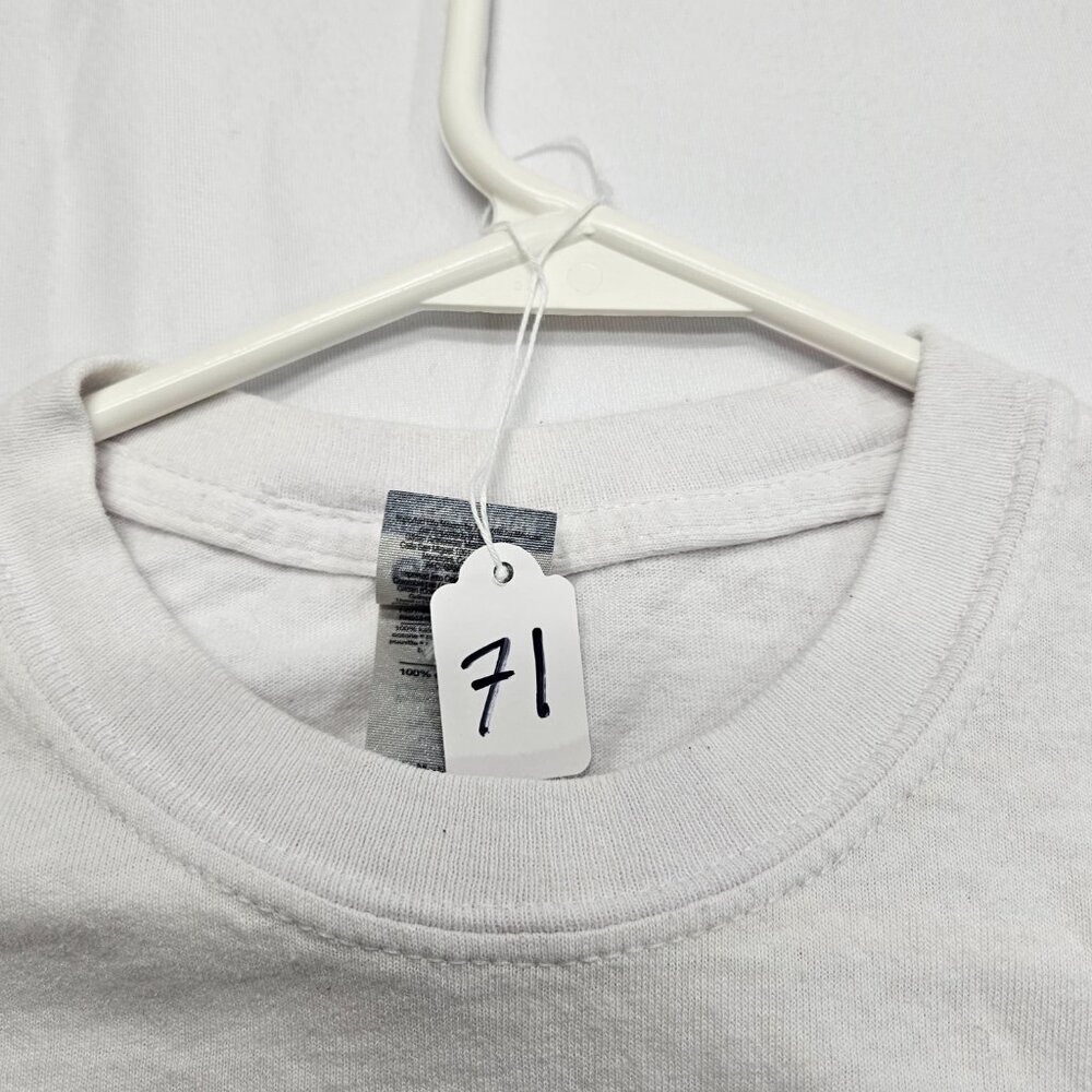 Gildan Heavy 100% Cotton Plain White T-Shirt Size S - (71) - Picture 10 of 10